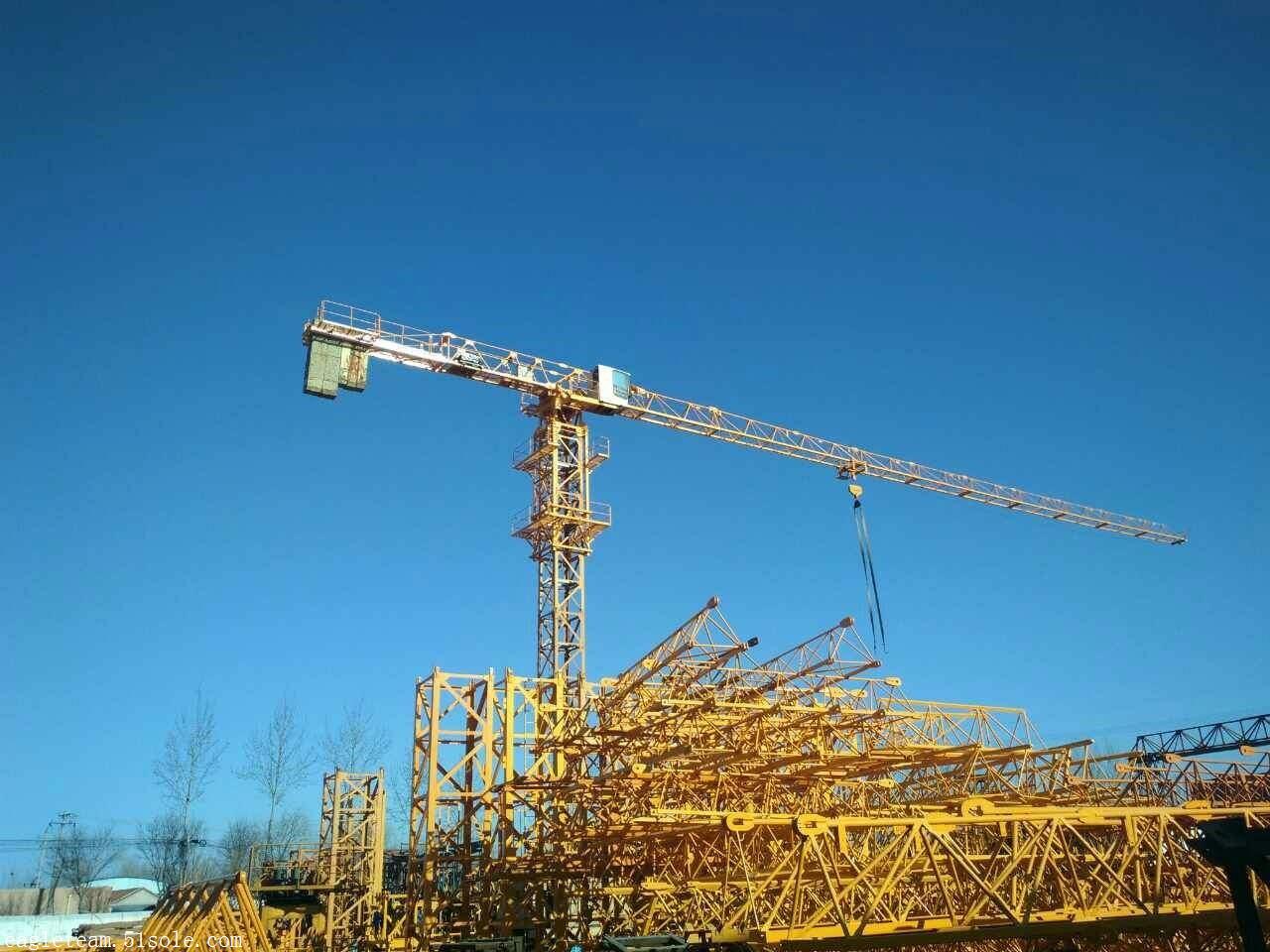 6噸塔機(jī),63.塔式起重機(jī),6t平頭式塔吊 塔機(jī) 塔式起重機(jī) flat top towe